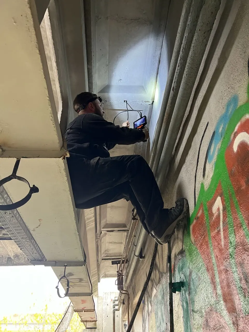 Endoskopie unter vollem Körpereinsatz